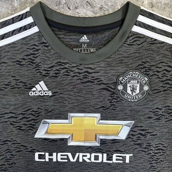 Adidas Womens Manchester United 2020-21 Away Football Jersey Size Medium Soccer - Picture 3 of 6